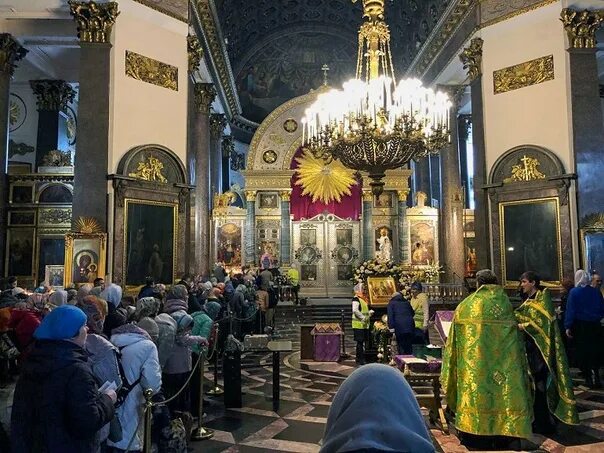 Мощи Сергия Радонежского в Казанском соборе СПБ. Настоятель Казанского собора в Санкт-Петербурге.