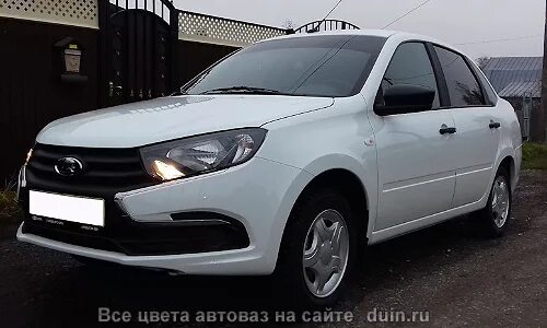 2190 белая. Гранта 2190 белое облако.