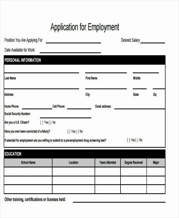 Job form. Application for employment. employment application form. employment application form образец. job application form example.