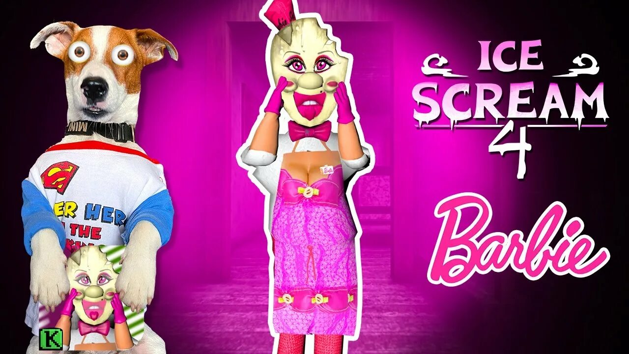 Ice Scream Mod Barbie. Лаки бобо. Как собачка играет в мороженщика 2. Granny Ice Scream Barbie Mod.