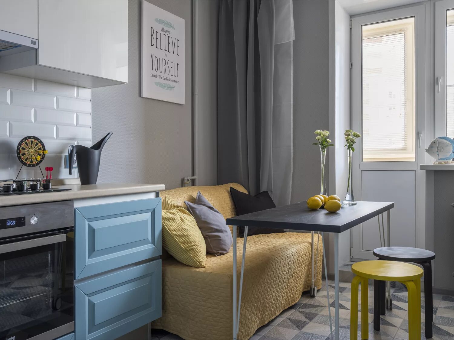 Хочу диван на кухне! 17 дизайнов маленькой кухни с диваном Condo kitchen remodel