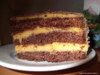 Торт без масла