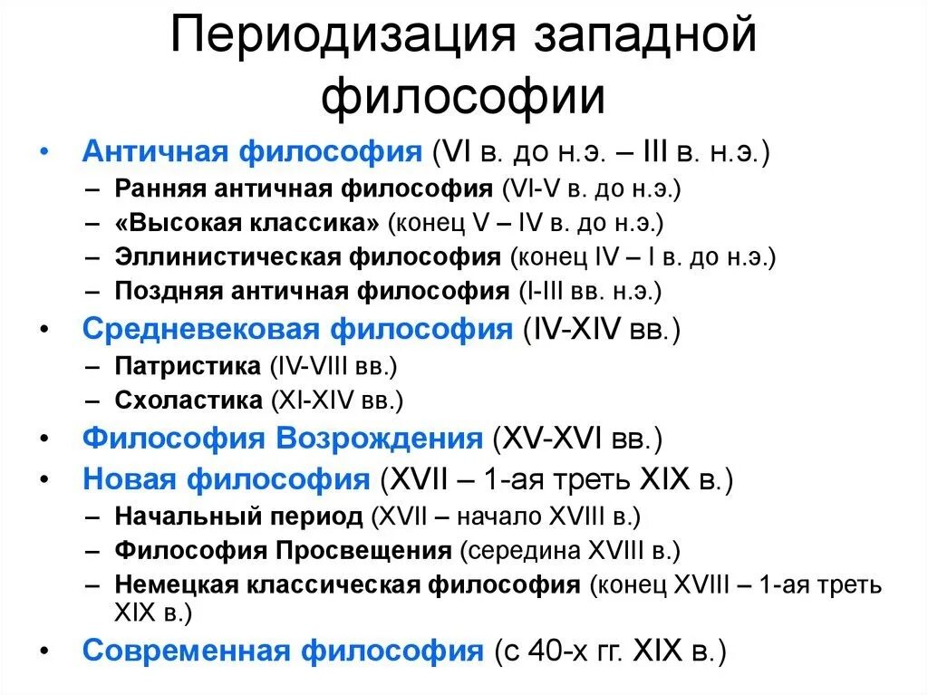 Возникновение философии основные периоды истории философии. Основные эпохи развития философии. Хронология развития философии. Критерии периодизации истории философии кратко.