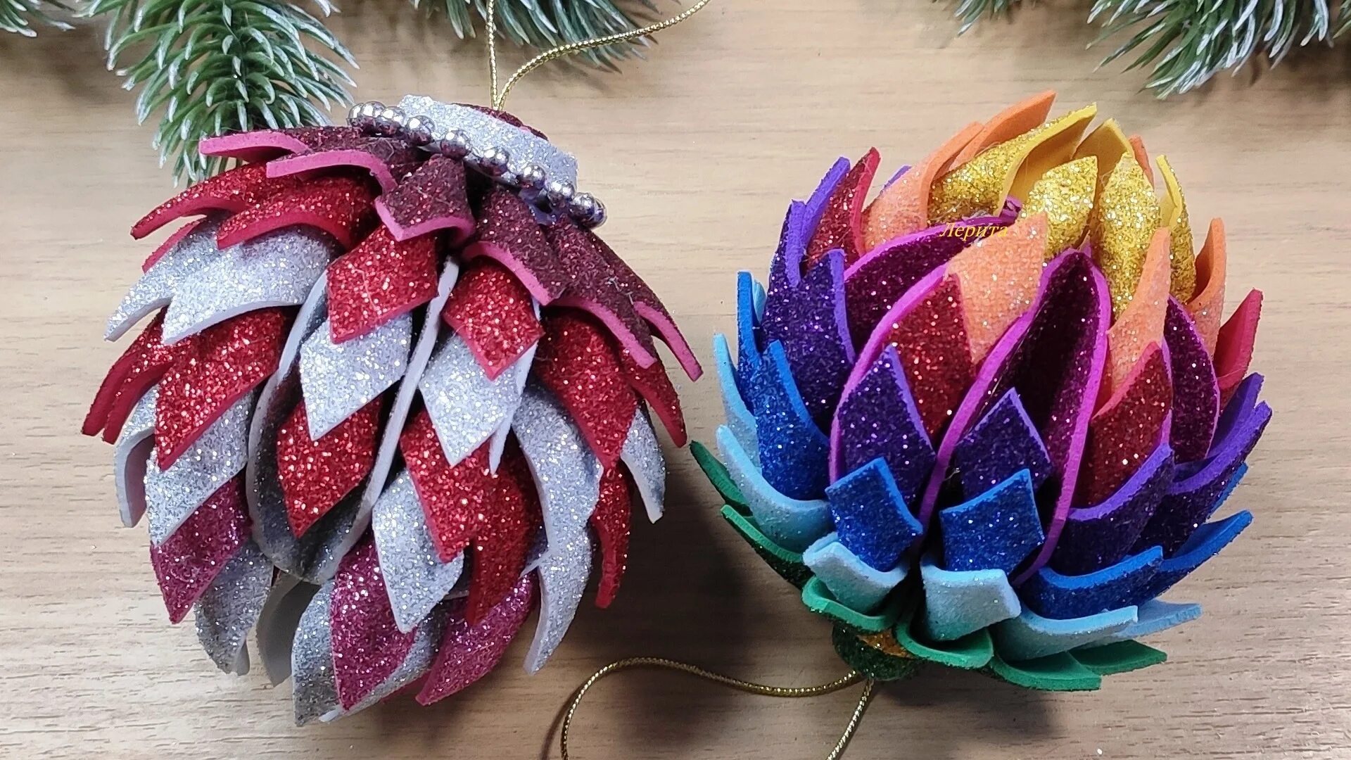 Игрушки из фоамирана своими руками