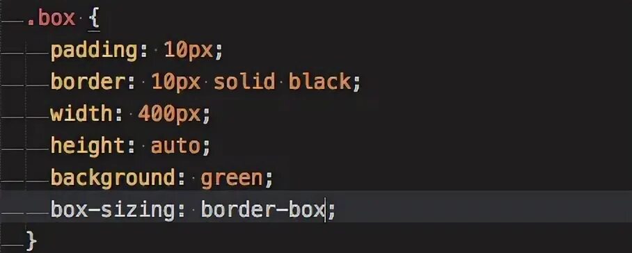 Box sizing border box