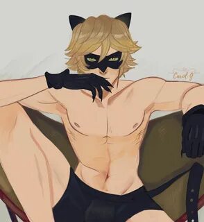 Naked cat noir - comics.st.