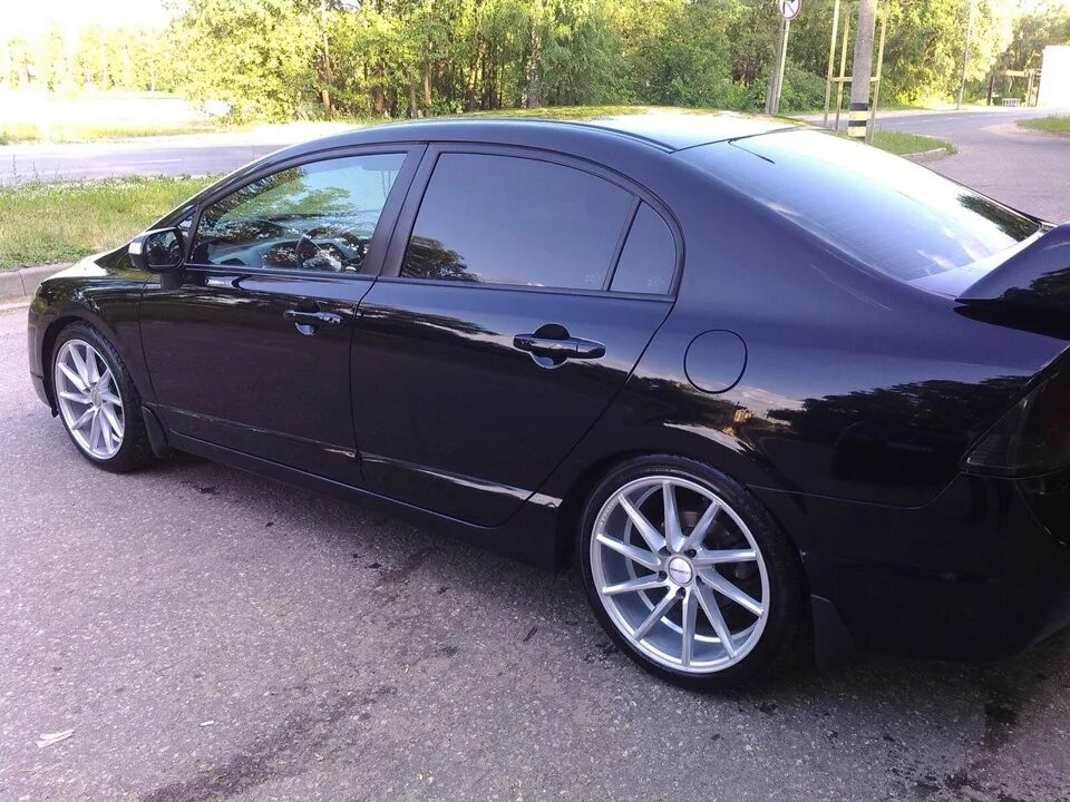 Полировка Honda Civic "Черный Дъявол" - Honda Civic 4D (8G), 1,8 л, 2008 года ст