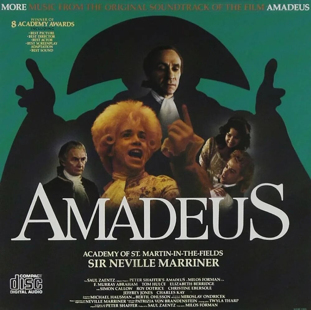 Романтики саундтреки. Amadeus 1984. Амоде.