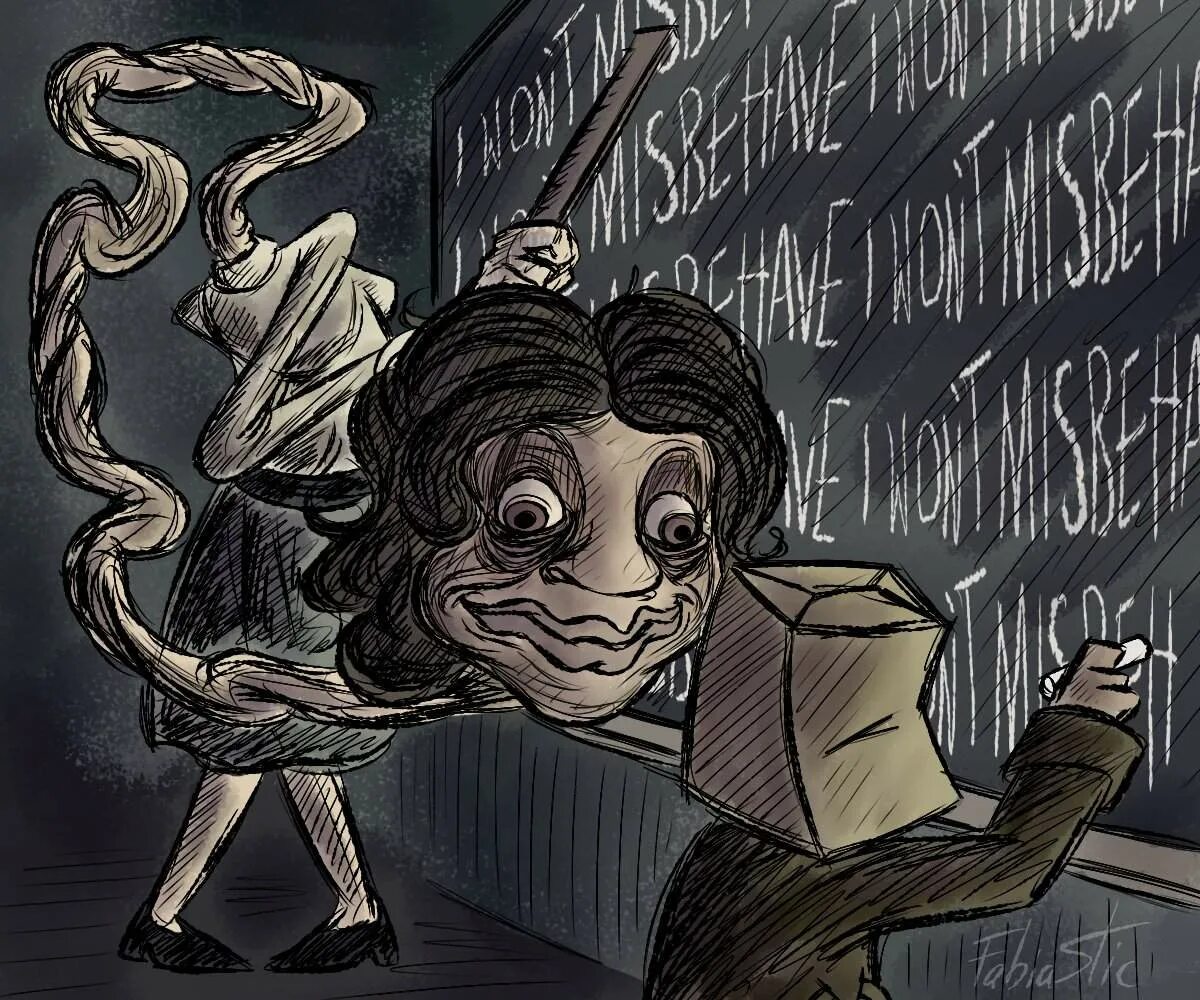 кошмар в лице моем