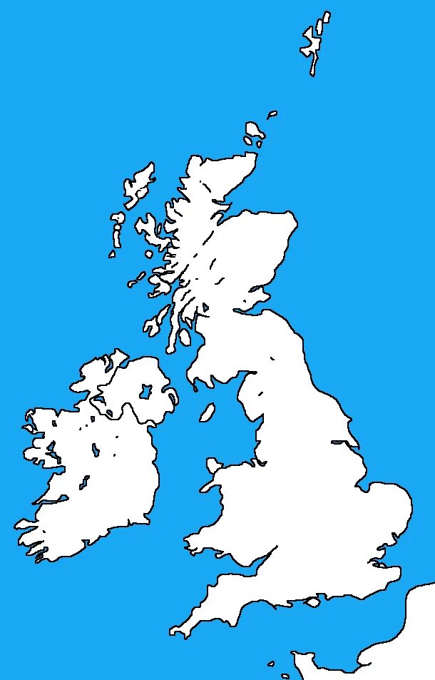 Остров Великобритания на карте. Контурная карта Великобритании. Острова Англии на карте. Остров Великобритания на контурной карте.
