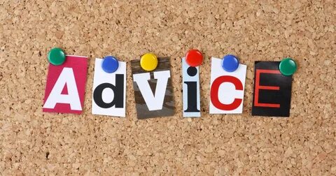 3 pieces of advice