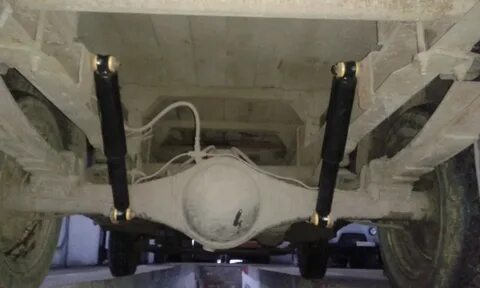 Замена задних амортизаторов газель