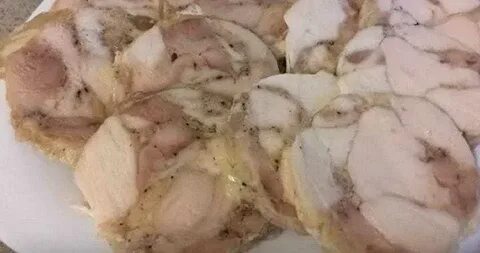Желатин курица рулет рецепт