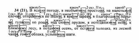 Русский язык 6 класс ладыженская 34