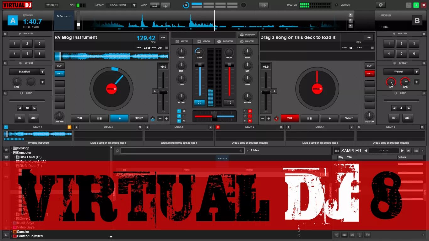Virtual dj 32 bit. Проигрыватель для virtual dj. виртуал дж 8. первая версия виртуал диджей. virtual dj старая версия.