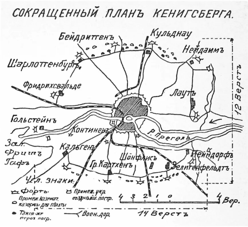 Кенигсберг районы города