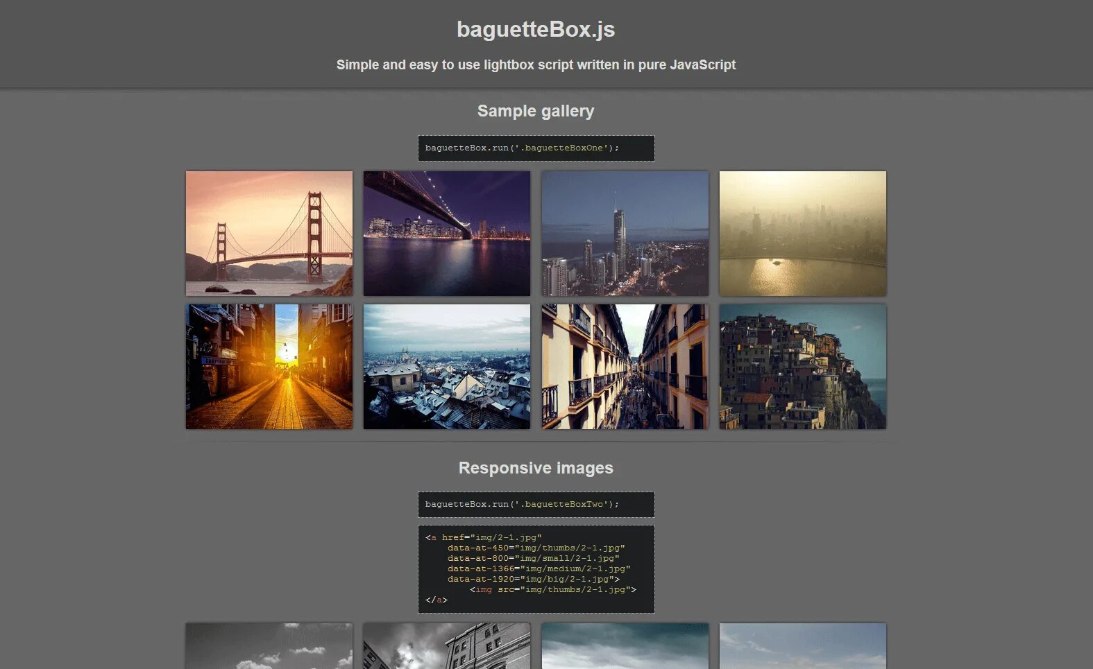 Lightbox gallery. Скрипт галерея изображений. галерея jquery lightbox. фотогалерея js. галерея javascript.