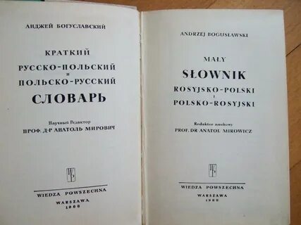 Польский словарь