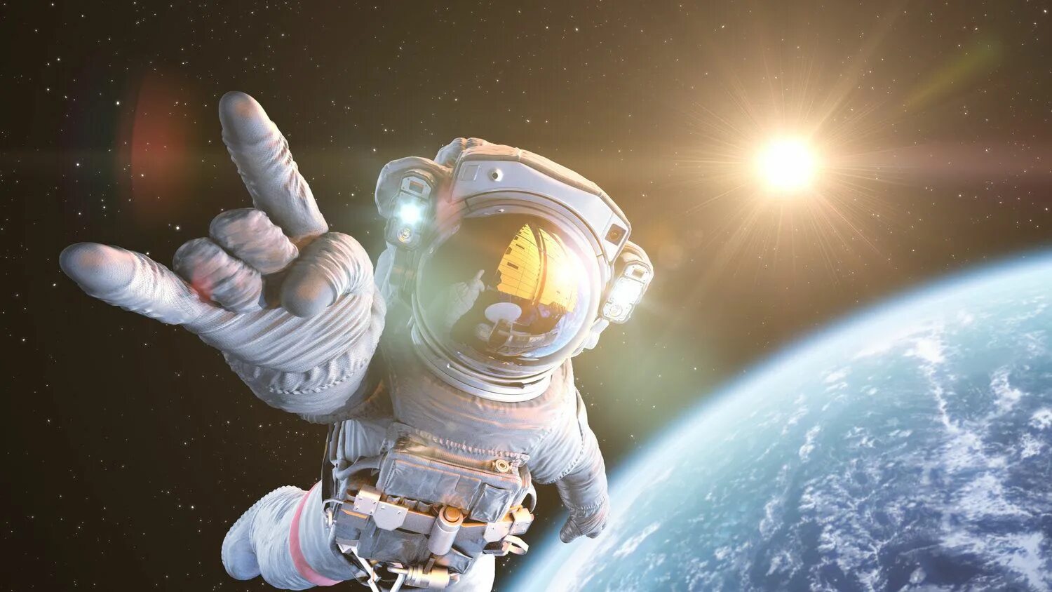 Out in space