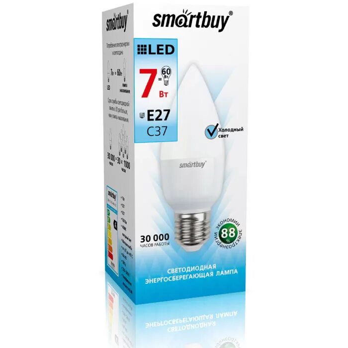 Лампа светодиодная 7вт 3000к. Светодиодная (led) лампа smartbuy-c37-07w3000e14. smartbuy лампы светодиодные. smartbuy-a60-07w4000e27 светодиодная (led) лампа. smartbuy c37-05w3000e14 (10).