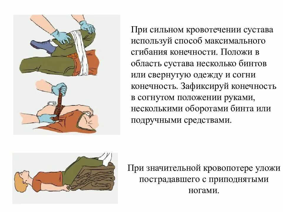 Потеря сознания при кровотечении