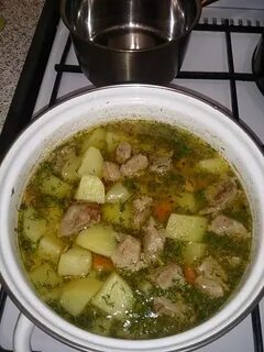 Вкусный шулюм из свинины