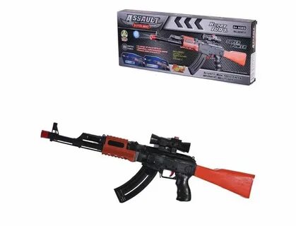 Игрушечная автомата ак 47 с пульками