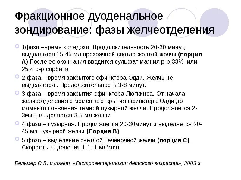 Фракционный метод дуоденального зондирования. Дуоденальное зондирование алгоритм. Фракционное дуоденальное зондирование алгоритм. Фазы дуоденального зондирования.