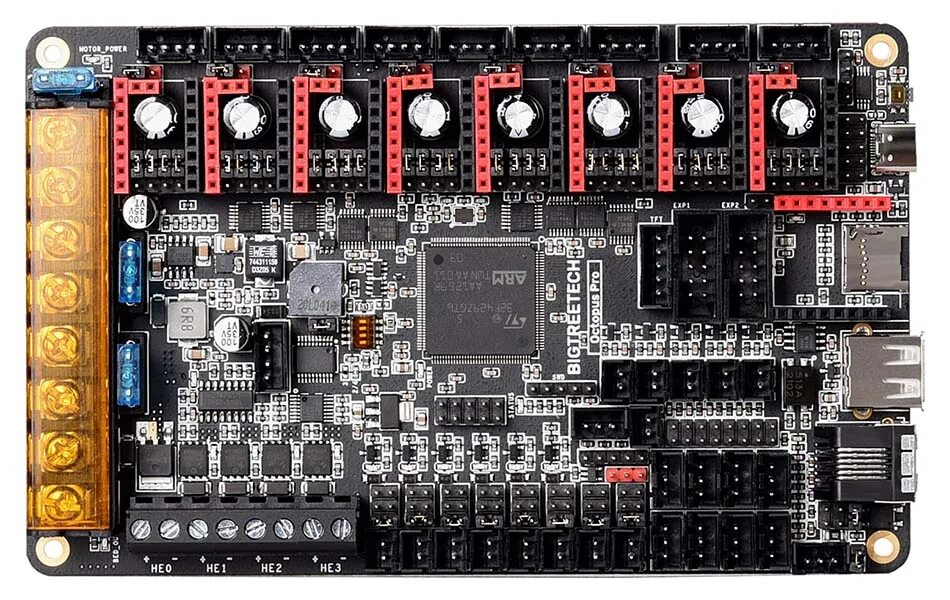 Bigtreetech btt pi. Контроллер octopus. btt octopus pinout. octopus pro kipper canbus. octopus pro pinout.