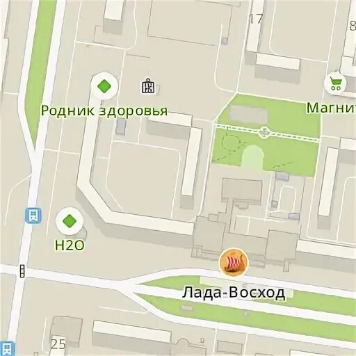 Карта тольятти тополиная