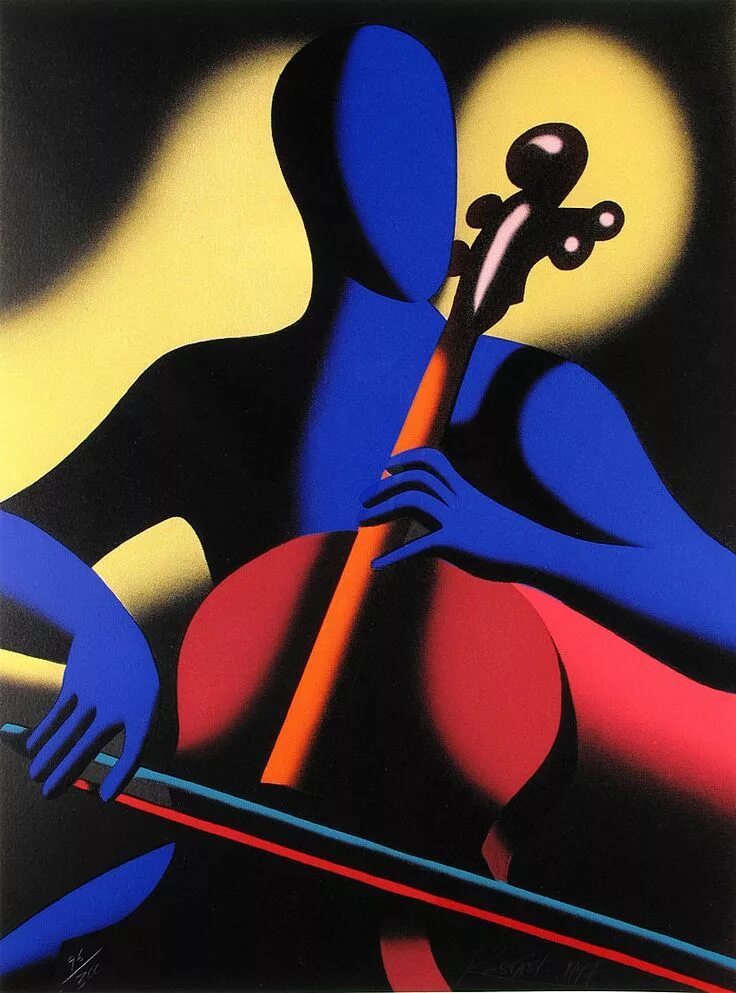 Mark Kostabi, 1960. Jazz Painting винил.