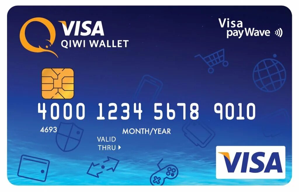 Оформить карту qiwi. Карта киви. карта виза. пластиковая карта visa. карта qiwi visa.