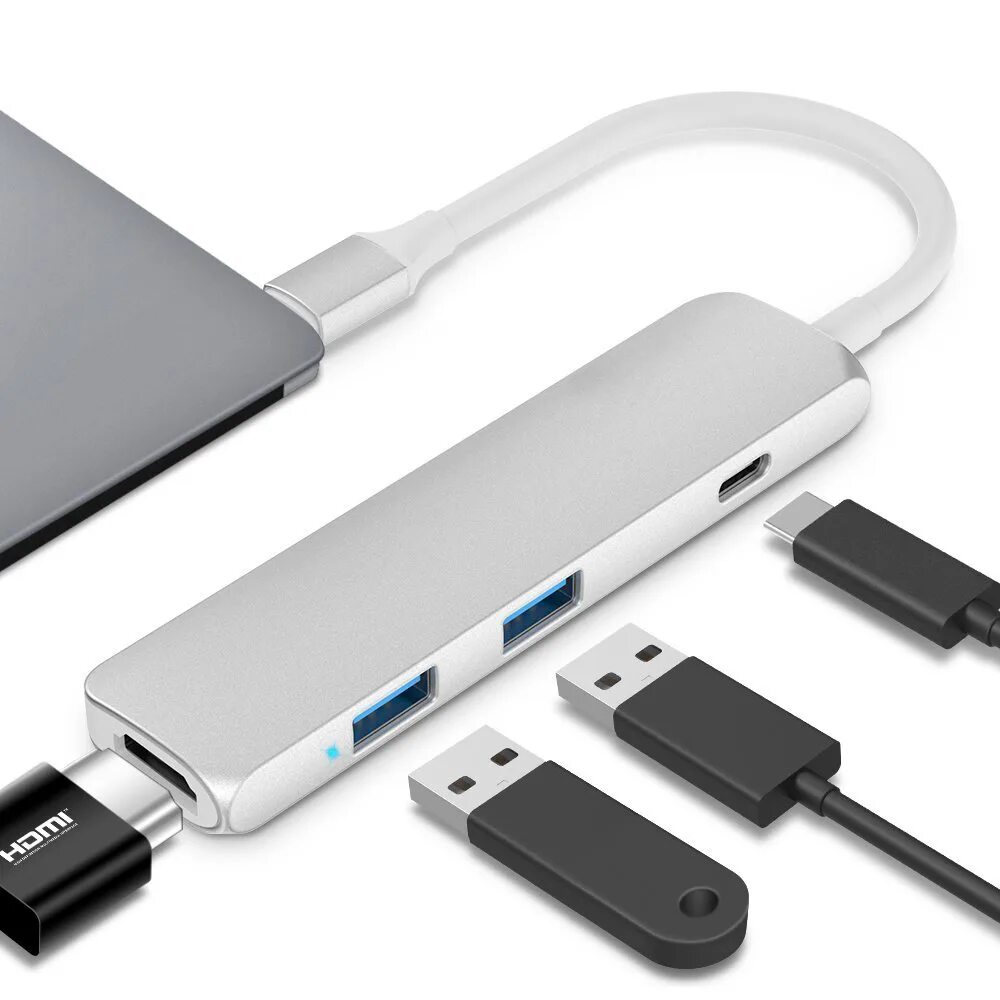 Type c для ноутбука. Usb type c концентратор. хаб usb type-c. usb hub type c. адаптер jsaux usb type-c.