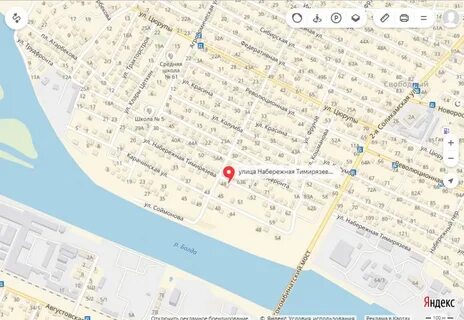 Карта ул набережная