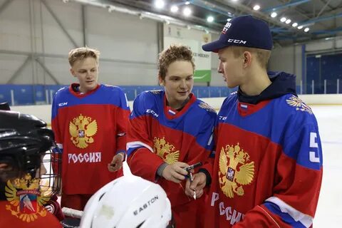 Молодые хоккеисты