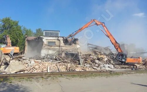 разборка и снос зданий расчистка строительных участков. демонтаж экскаватором. демонтаж зданий. слом зданий и сооружений. демонтаж зданий.
