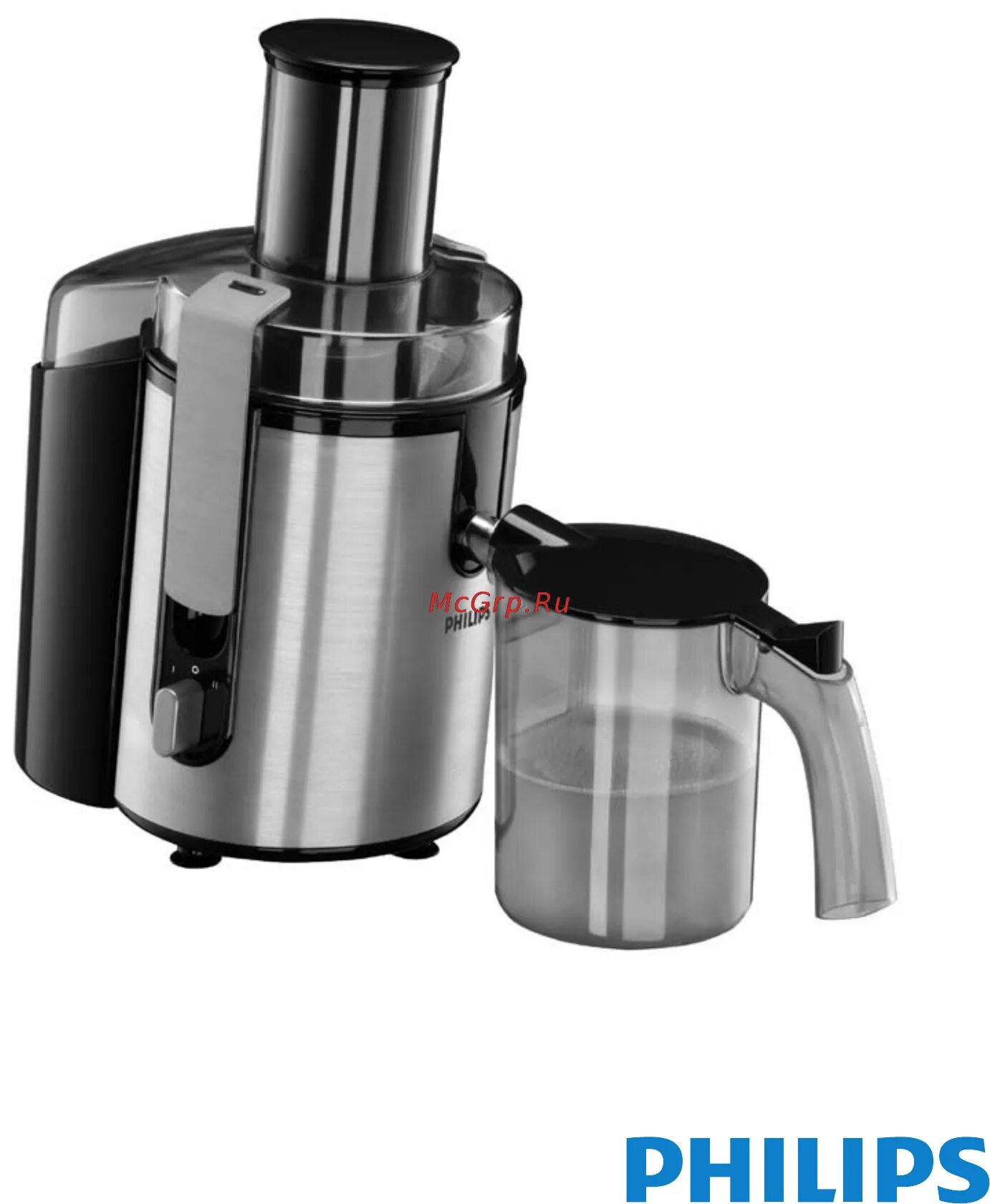 Центробежная соковыжималка Philips HR1832 Viva Collection, чернильно-черный - ку