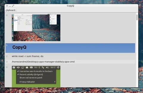 Буфер обмена linux