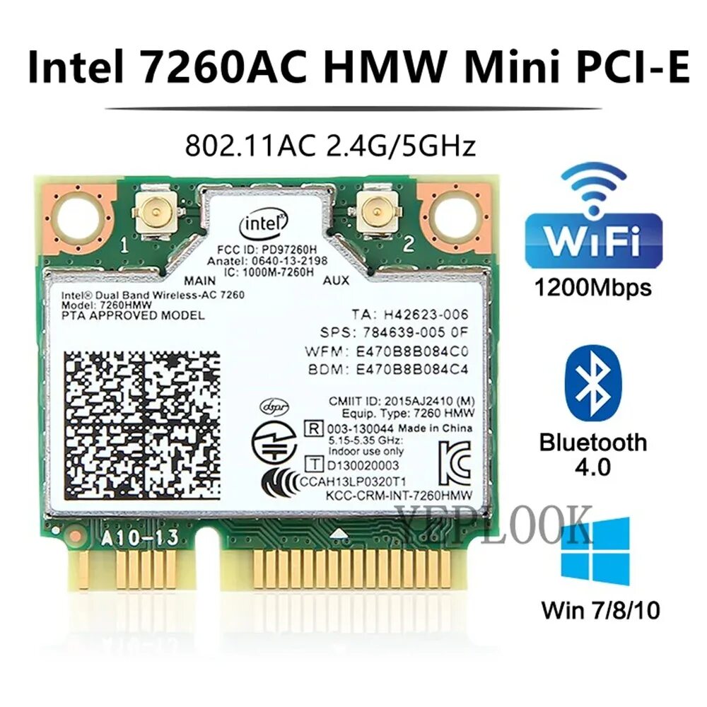 Intel wifi ac. Intel(r) dual band wireless-ac 8265. bluetooth+wi-fi адаптер intel 3160.hmw.