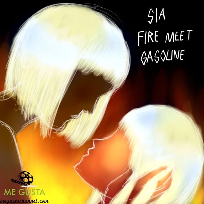 Sia fire meet gasoline. Sia fire meet. Sia fire meet gasoline. Sia fire meet. Клип sia flames.