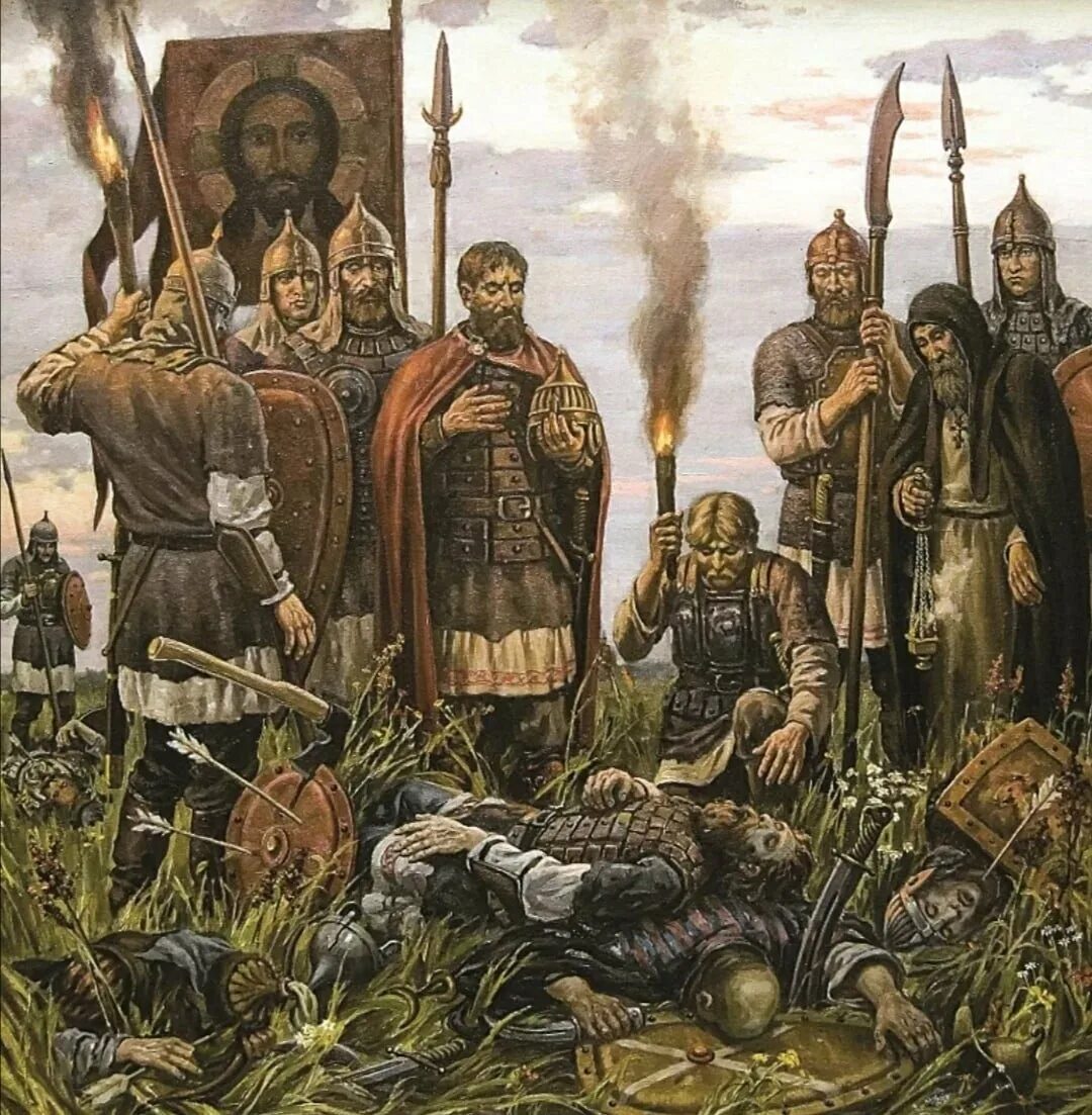 Монах участник куликовской битвы. Монах участник куликовской битвы