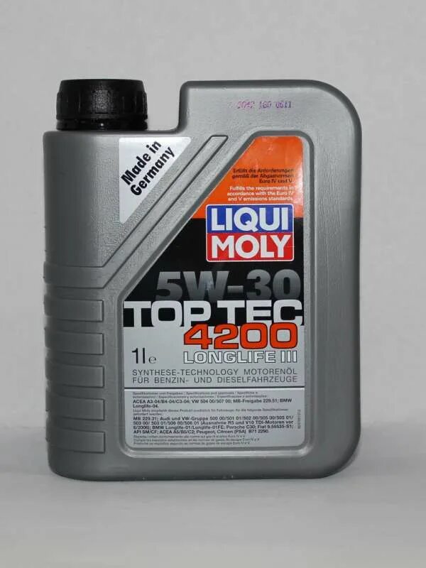 Масло ликви моли 4200. Liqui Moly Top Tec 4200 5w-30 5 л. Liqui Moly 5w30 a3/b4 SN. Моторное масло Liqui Moly Top Tec 4200 5w-30. LIQUIMOLY HC -синт. Мотор. Масло Top Tec 4200 5w-30 a3/b4/c3 канистра 1 л.