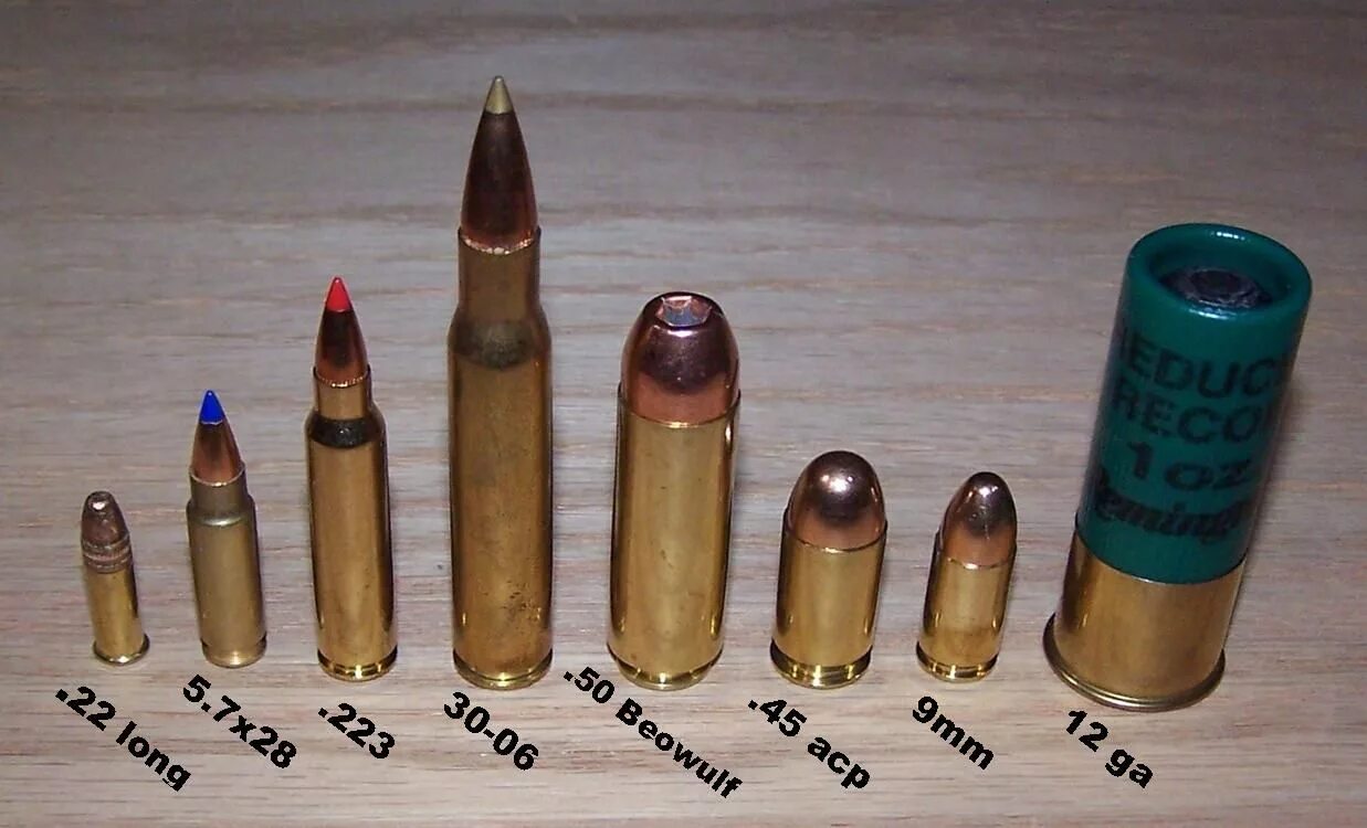 Патроны калибра 5.45. Калибр 5.7x28. 50 ACP Калибр. 45 АСП Калибр 9 мм.