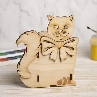 Кошка из фанеры