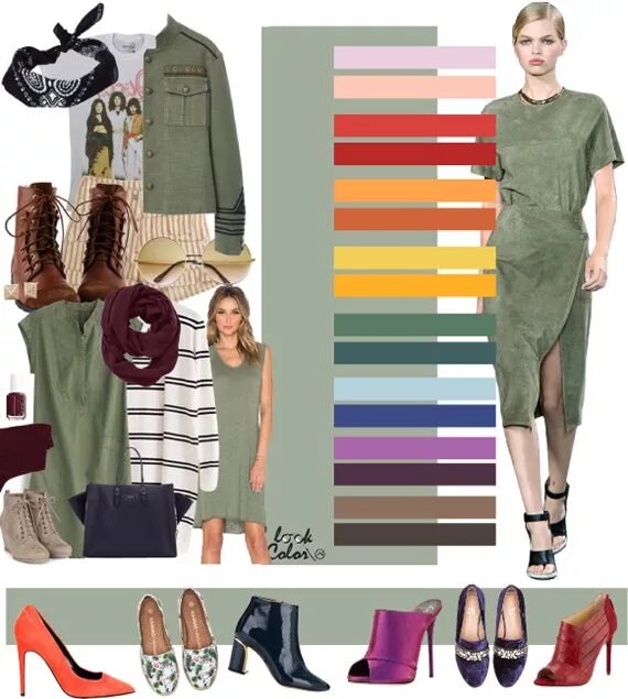 Сочетание цвета (красота и мода) lookcolor.ru - Разное OK.RU Цветовые сочетания,