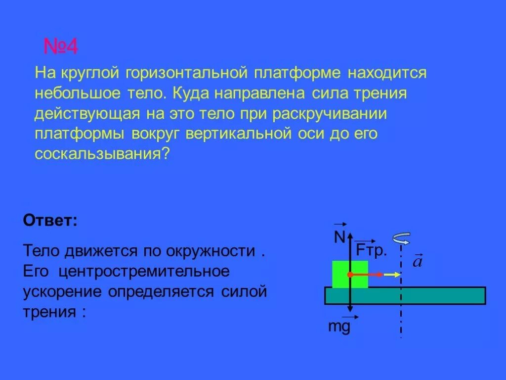 Куда направлена сила трения. Направление силы трения при движении по окружности. Сила трения на окружности. Куда направлена сила. Трение это сила действующая на тело