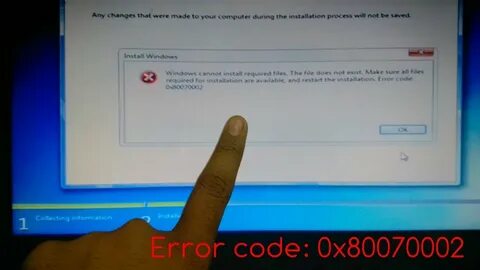 Код причины отказа 07010405
