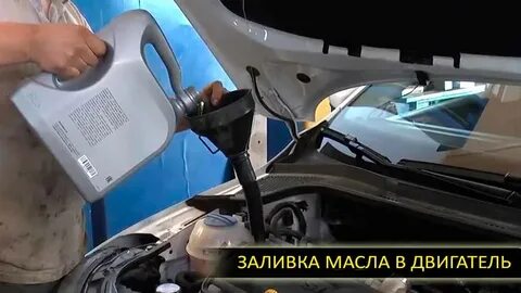 Залить масло шкода рапид