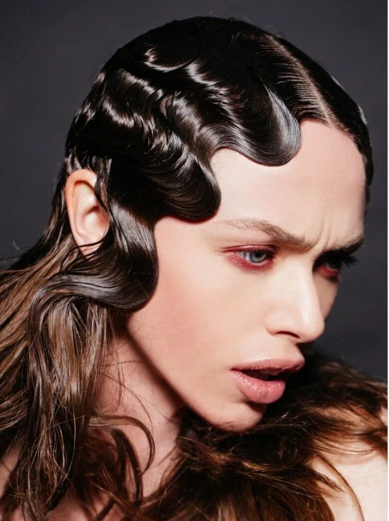 Выступающие волны. Холодная волна. Выступающие волны. Холодная волна на длинные волосы. Шатуш на кудри.