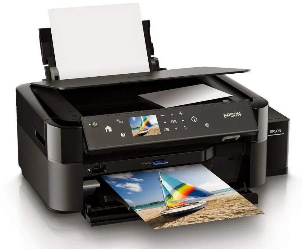 Какой купить мфу лазерный. C11ce31402 МФУ Epson l850. Принтер Epson l850. Принтер Эпсон 850. МФУ струйный Epson l850.